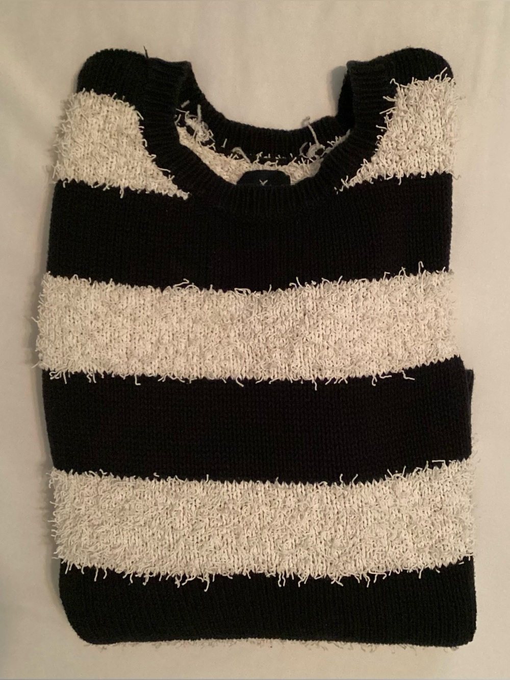 American Eagle Vintage Boyfriend Ladies Pullover Striped Sweater Size XS
